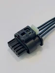 Oem Mass Air Flow Sensor Connector Vdo 5WK97512Z For Bmw 07-08 328XI 07-10 X3. Fixed Price $28.00.