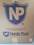 Nordic Pure 14X24X2 Pleated Merv 12 Air Filters 3 Pack New. Fixed Price $25.99.