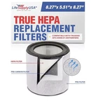 Lifesupplyusa True Hepa Aircleaner Replacement ER819FILTER+PRE-FILTER+CARBON A48. Fixed Price $30.99.