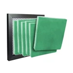 17 X Pads-n-frame Air Filtration System, & (6) Filter. Fixed Price $104.40.