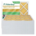 Filterbuy 18X18X1 Pleated Air Filters For Hvac Furnace (merv 11) Pack Of 12. Fixed Price $88.99.