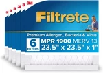 Filtrete Furnace Air Filter, Merv 13, Mpr 23.5X23.5X1, White. Fixed Price $125.92.