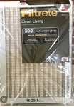 3M Filtrete 300 Mpr Clean Living Basic Dust Reduction Air Filters 14X20X1 6PK. Fixed Price $40.00.