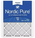 Nordic Pure 18X25X1 Merv 12 Pleated Furnace Air Filters 6 Pack New. Fixed Price $29.99.
