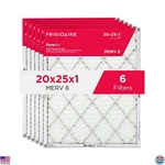 Frigidaire Pureair 20X25X1 Merv 8 Electrostatic Pleated & Furnace Filters,. Fixed Price $97.41.