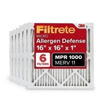 Filtrete 12X12X1 Furnace Air Filter, Merv 11, Mpr 1000, Micro Allergen.... Fixed Price $89.95.