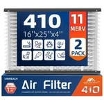 Pack 410 Replacement Air Filter, Merv 11,ACTUAL Size: 16"X28"X4", Nominal S.... Fixed Price $96.52.