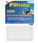 12 -pack 3M Filtrete 2200 Series 20X30X1 Premium Allergen Air Filter (openbox). Fixed Price $149.99.
