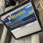 3M Filtrete Merv 14 Air Filter, 2500 Series High Performance 20X20X1, 4-PACK. Fixed Price $39.95.