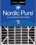 Air Bear 20X25X5 (4 7/8) Filter Replacement Merv 12 Pleated + Carbon Pack. Fixed Price $46.99.