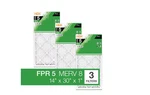 Hdx 14X30X1 Furnace Air Filter Merv 8 Pleated Hvac Fpr 5 3-PACK. Fixed Price $19.01.