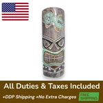 Tiki Mask Design Wall Hanging Carved Wood Plaque Tropical Bar Decor 13. Fixed Price $47.50.