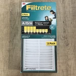 Filtrete A/d/h Allergen Reduction Hepa Air Purifier Replacement Filter, 2 Pack. Fixed Price $19.79.