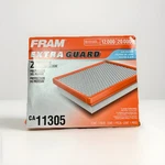 Fram Extra Guard CA11305 Replacement Engine Air Filter For One Size, White. Fixed Price $16.99.