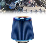 Rulline 76MM 3" High Flow Round Tapered Cone Cool Air Filter Clamp-on Int.... Fixed Price $25.31.