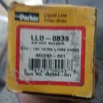 Parker LLD-083S Liquid Line Filter-drier 3/8 Odf Black Metal. Fixed Price $18.74.