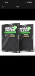 Puroair Mega - Merv 13 14X20X1 Filters For 14" 20" 1", Black. Fixed Price $59.99.