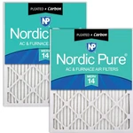 Breathe Cleaner Air - Nordic Pure 16X20X1 Merv 14 Filters Pack. Fixed Price $74.99.