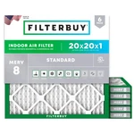 20X20X1 Air Filter Merv 8 Essential Dust & Allergy Defense (6 Pack). Fixed Price $59.57.