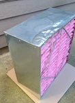 5W917 Merv 13 Galv Steel Air Filter Handler 24 X 12" No Header Bent Damaged. Fixed Price $19.99.
