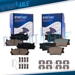 Front Rear Brakes Pads Kit For 2007-2017 Toyota Camry Avalon Lexus ES300H ES350. Fixed Price $52.78.