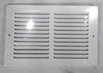 Venti SWSAG1006 Steel Return Air Grille, 1/2" Fin Spacing, White, 10" X 6". Fixed Price $15.00.