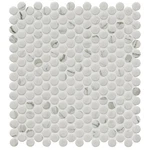 Ackland AKM-P-L11X12PRM-CA 11" 12" Porcelain Penny Wall Tile Isla. Fixed Price $157.37.