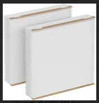 Curebilee 401 Merv 13 Pack Replacement For Aprilaire Space Gard 2400 16X25X6. Fixed Price $27.20.