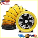 8/10" Portable Utility Blower Fan Exhaust Industrial Ventilation 5/10M Duct Hose. Fixed Price $103.54.