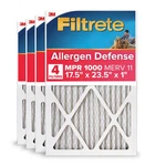 Filtrete 17.5X23.5X1 Furnace Air Filter, Merv 11, Mpr 1000, Micro Allergen.... Fixed Price $62.88.