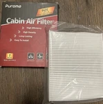 Puroma Cabin Air Filter CAF157S Size 215 X 184 27 Mm. Fixed Price $11.50.