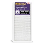 Filtrete 14X30X1 Furnace Air Filter Merv 12 Mpr 1500 3-MONTH 2-PACK. Fixed Price $44.42.