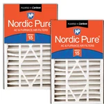 Nordic Pure 16X25X5 Actual Size 15 5/8 24 1/8 7/8 Air Bear Filter. Fixed Price $201.71.