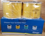 2 Pack Isingo Pet Care Hepa Filters For Levoit Core 300 Air Purifier Open Box. Fixed Price $17.99.