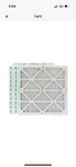 2" Inch Glasfloss Zl Merv 10 Pleated Air Filters For Ac. Case Of 12. Fixed Price $65.00.