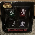 Insane Clown Posse Icp Hatchetman 2.25" Tall 4 Pack Shot Glass New Box. Fixed Price $30.00.