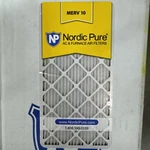 Nordic Pure 12" X 24" Merv 10 Air Filter (3-PACK). Fixed Price $33.99.