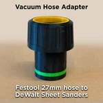 Festool Dust Extractor Hose Adapter For Dewalt Sanders. Fixed Price $28.00.