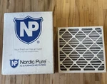 Nordic Pure 20X20X5 Honeywell / Lennox Replacement Merv 12 Air Filter. Fixed Price $36.95.