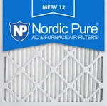 Nordic Pure Merv Pleated Furnace Air Filters, 20X20X1M12-6, Pack. Fixed Price $67.45.