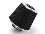 Black 2.5" 63.5 Mm Inlet Cold Air Cone Replacement Performance Washable Clamp.... Fixed Price $25.83.