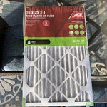 Ace 16X25X1 Cotton 8 Merv Pleated Air Filter Pk. Fixed Price $70.00.