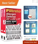 20X25X4 Filter Merv 11 & Mpr 1000 - Fits Honeywell Aprilaire. Fixed Price $89.99.