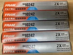 Lot Of 5 Fram Extra Guard CA10242 Replacement Engine Air Filter - New Old Stock. Fixed Price $34.97.