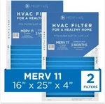 Medify Air Merv 16" X 25" 4" Hvac Filter E11 Media - Cleaning. Fixed Price $35.00.