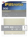 3M Filtrete Basic Dust & Lint Air Filter 300MPR MERV5, 16"X20"X1", Pack Of. Fixed Price $20.75.