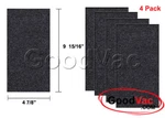 Goodvac Pre-filter For Honeywell Hepaclean Odor Absorbing Activated Charcoal 4PK. Fixed Price $26.99.