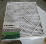 Filterbuy 24X30X1 Pleated Air Filters, Merv 8, 4-PACK Open Box. Fixed Price $19.99.