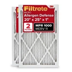 Filtrete AD03-2PK-6E Mpr 1000 Furnace Air Filter, 20X25X1, White. Fixed Price $39.50.