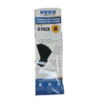Veva Activated Carbon Pre Filter 6 Pack. Fixed Price $11.79.